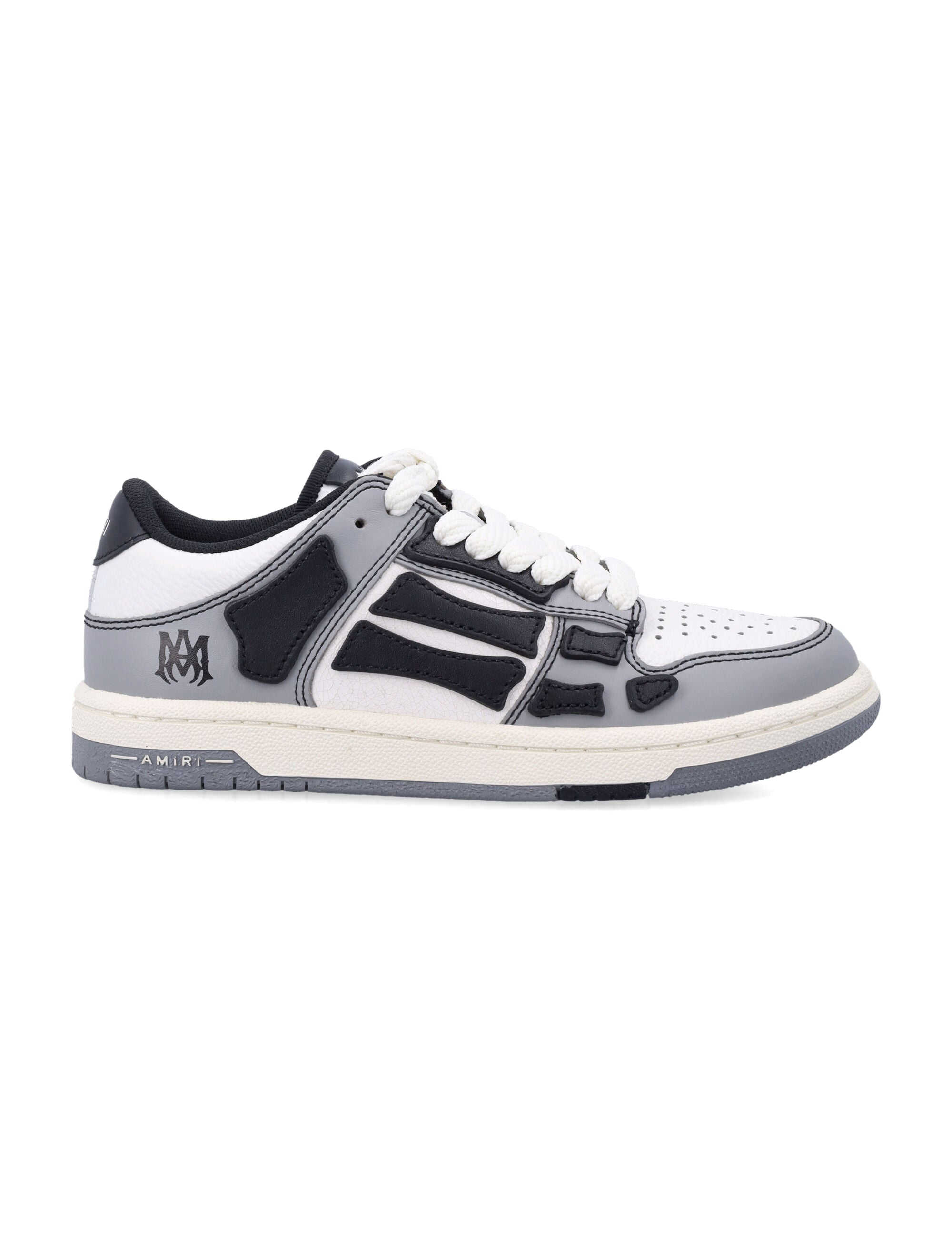 Amiri Skel Low Varsity Womans Sneakers Black Upper