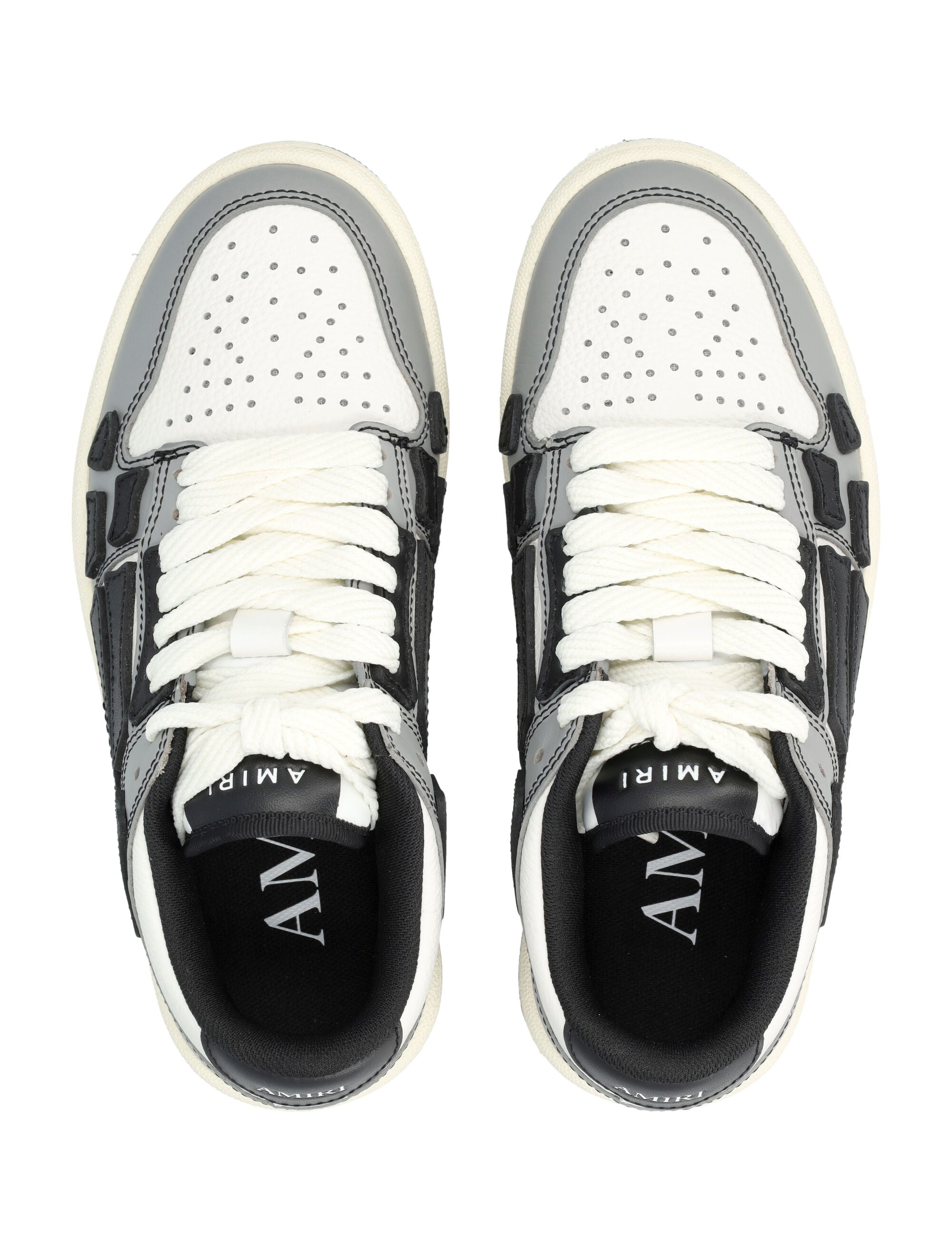 Amiri Skel Low Varsity Womans Sneakers Black Upper