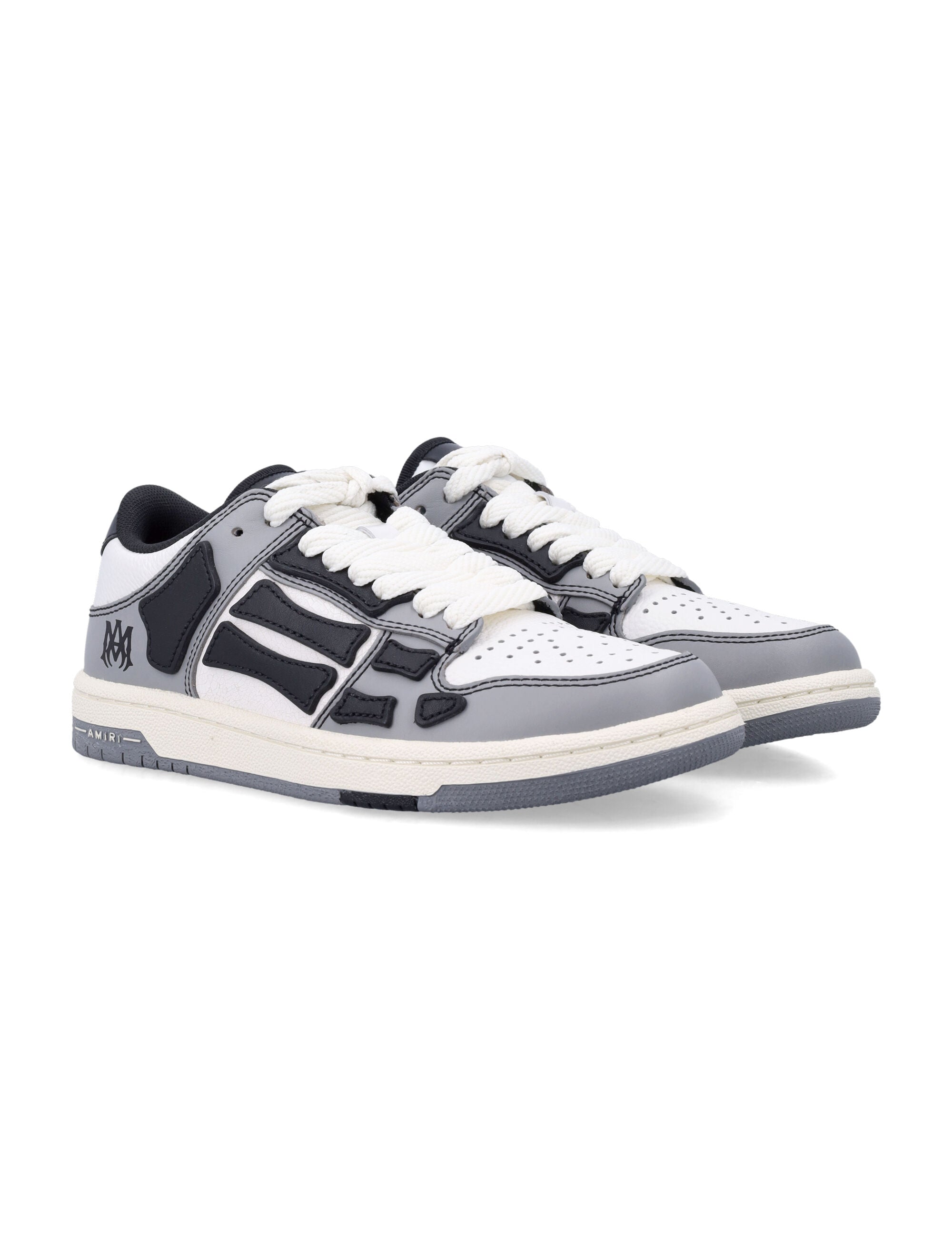 Amiri Skel Low Varsity Womans Sneakers Black Upper