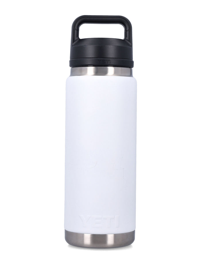 Yeti 26 Oz Rambler Chug Bottle - White Steel