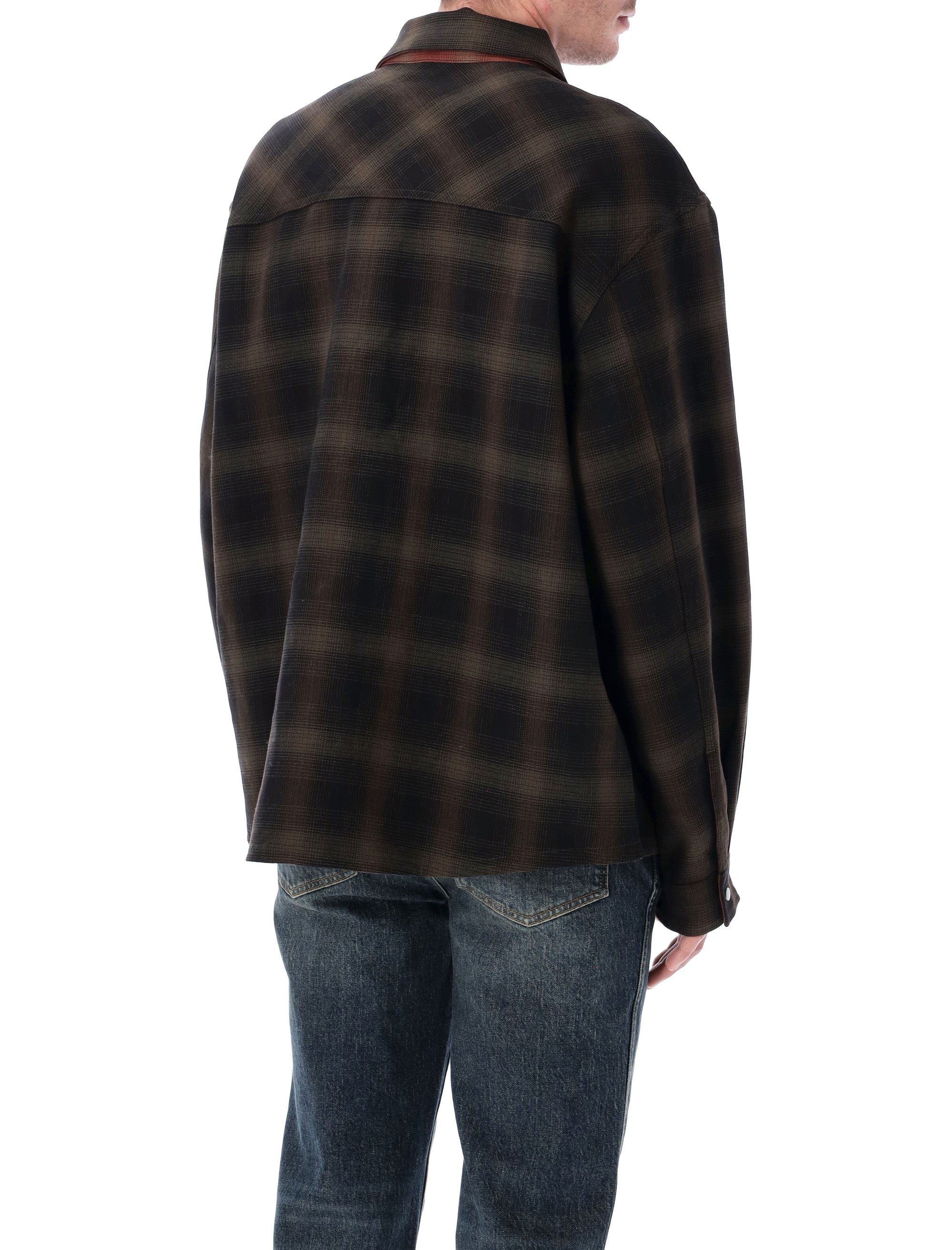Represent Bonded Reversible Shirt Black/red Cotton
