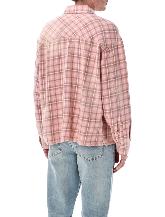 Represent Check Flannel Shirt Quartz Cotton