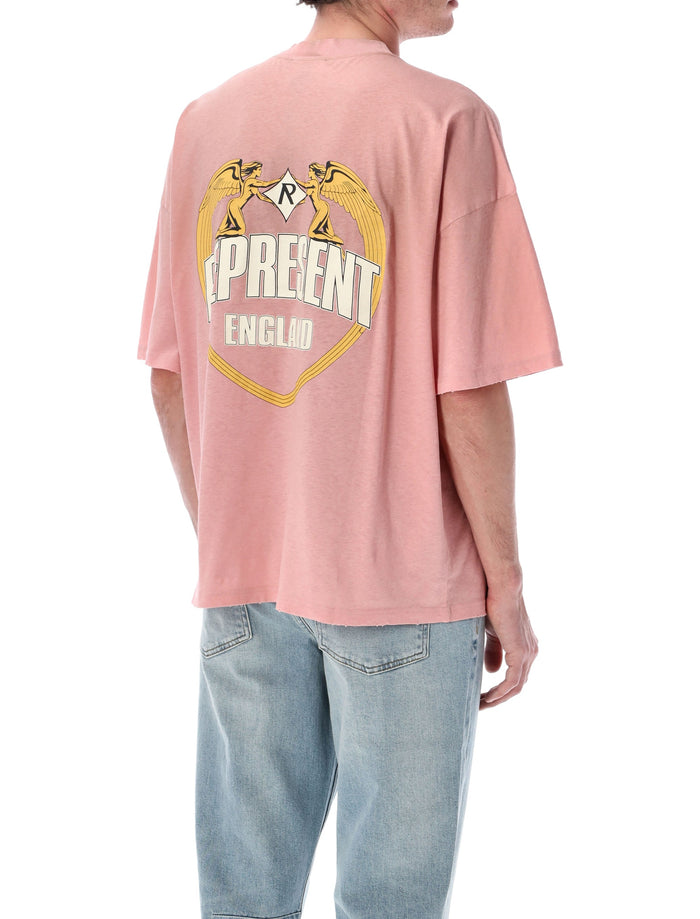 Represent Angel Border T-shirt Quartz Cotton