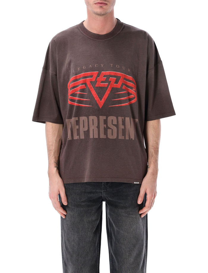 Represent Living Legacy T-shirt Brown Organic Cotton