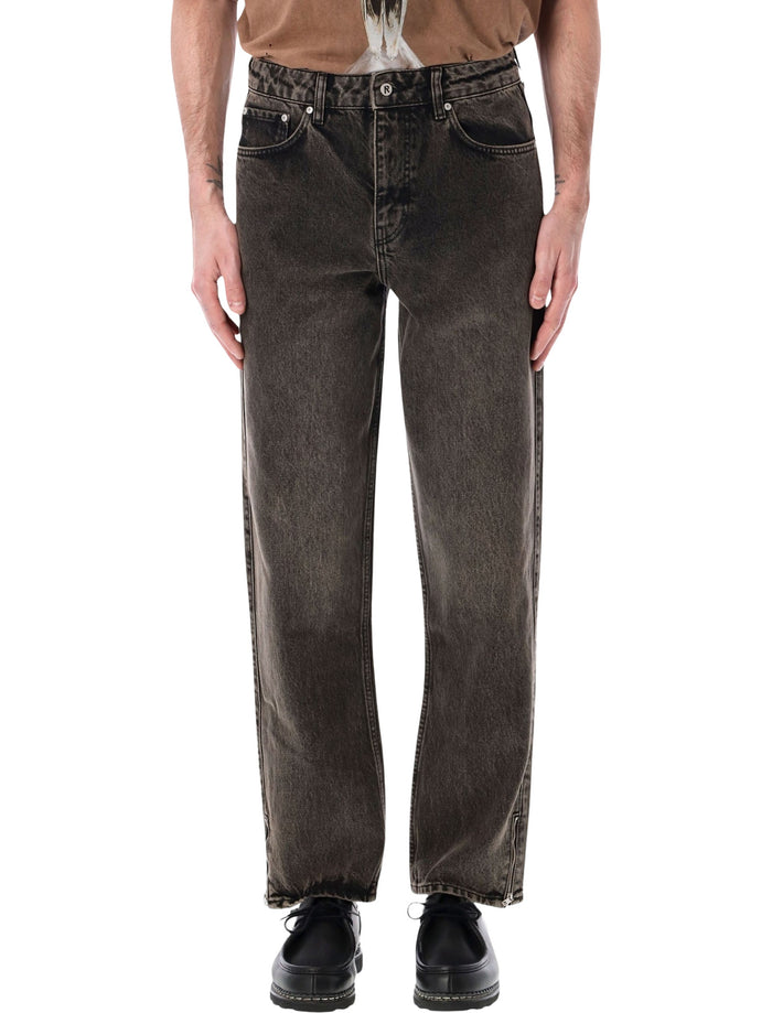 Represent R2S split denim jeans Soot Cotton