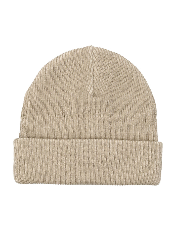 Represent rib knit beanie Dark Taupe Polyester Hat