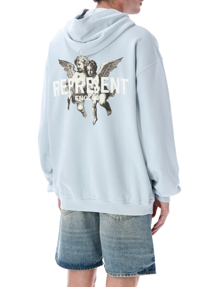 Represent Legacy Cherubs cotton hoodie Cloud Rib Sweatshirt