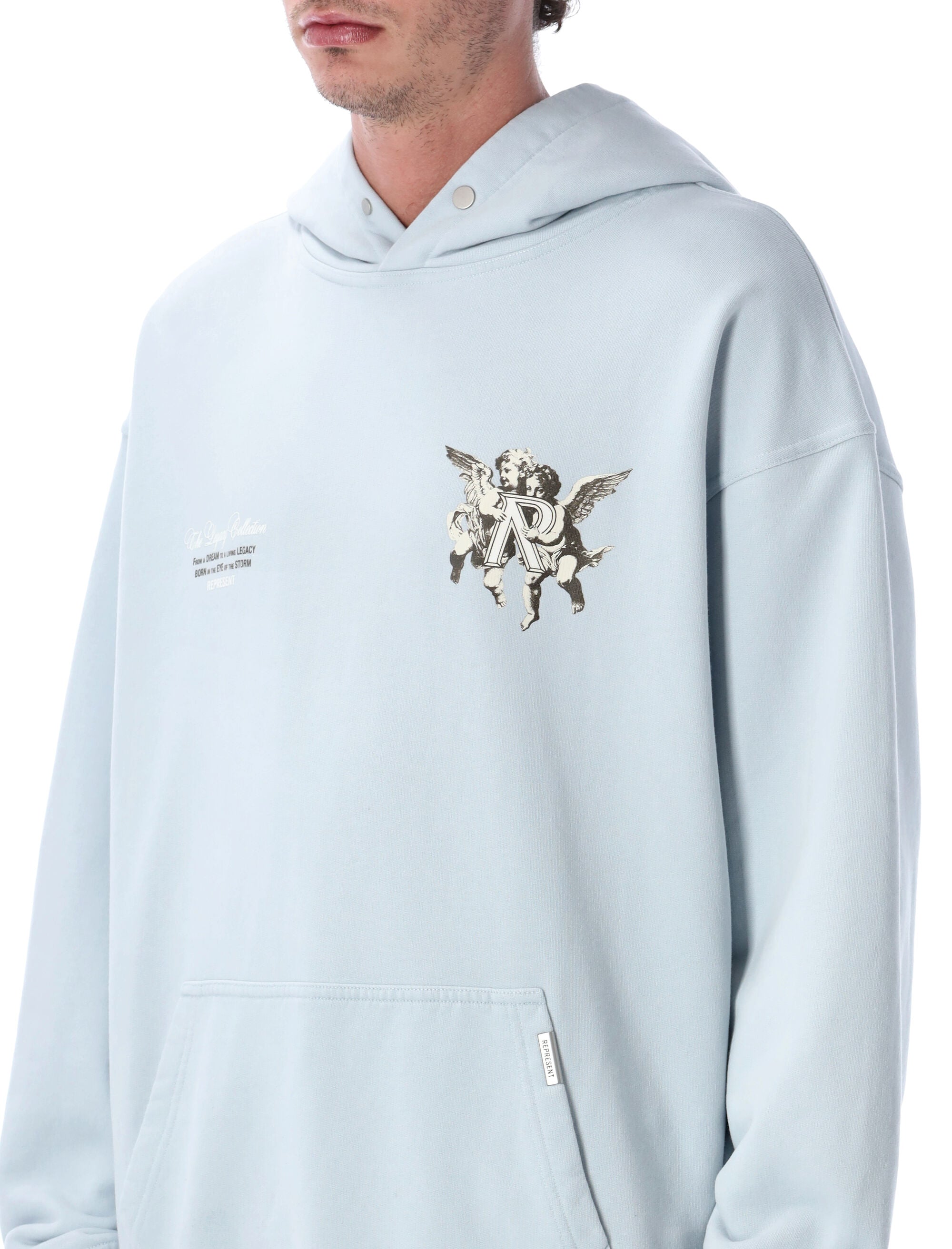 Represent Legacy Cherubs cotton hoodie Cloud Rib Sweatshirt