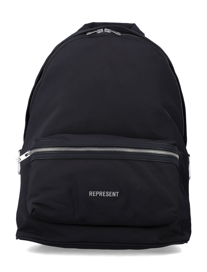 Represent Nylon Backpack Black
