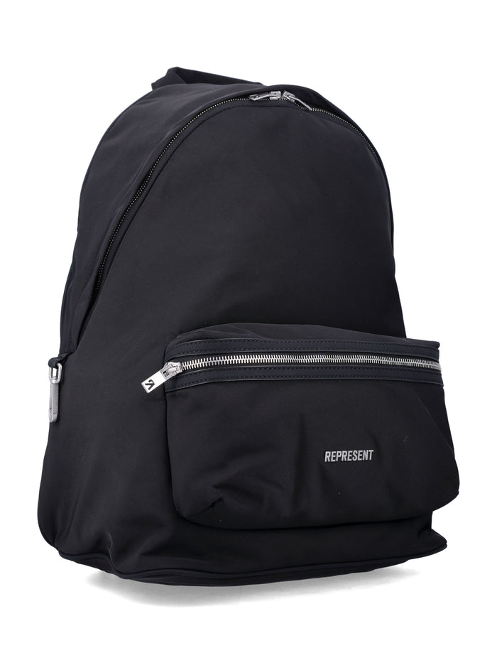 Represent Nylon Backpack Black