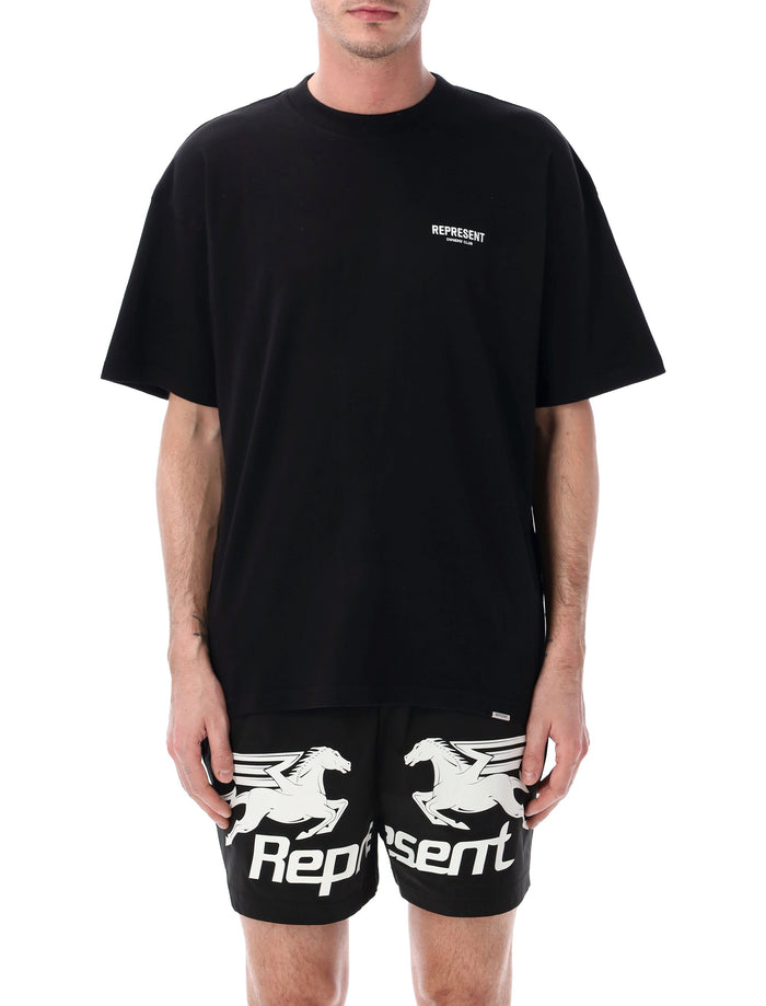 Represent Owners Club T-shirt Black Cotton