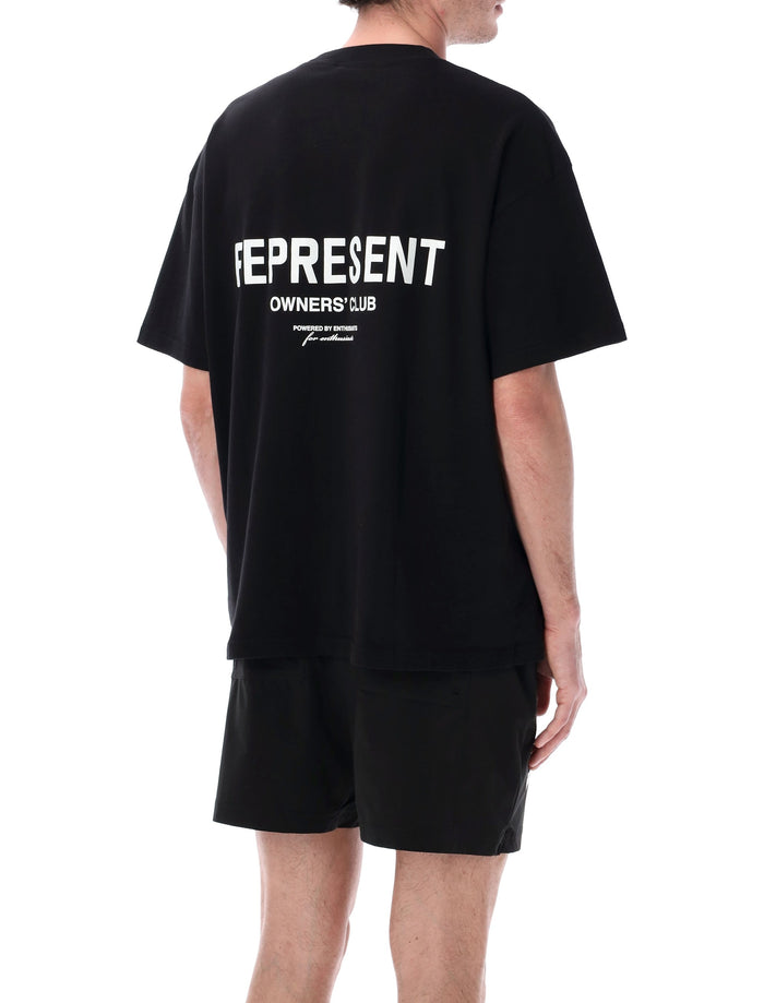 Represent Owners Club T-shirt Black Cotton