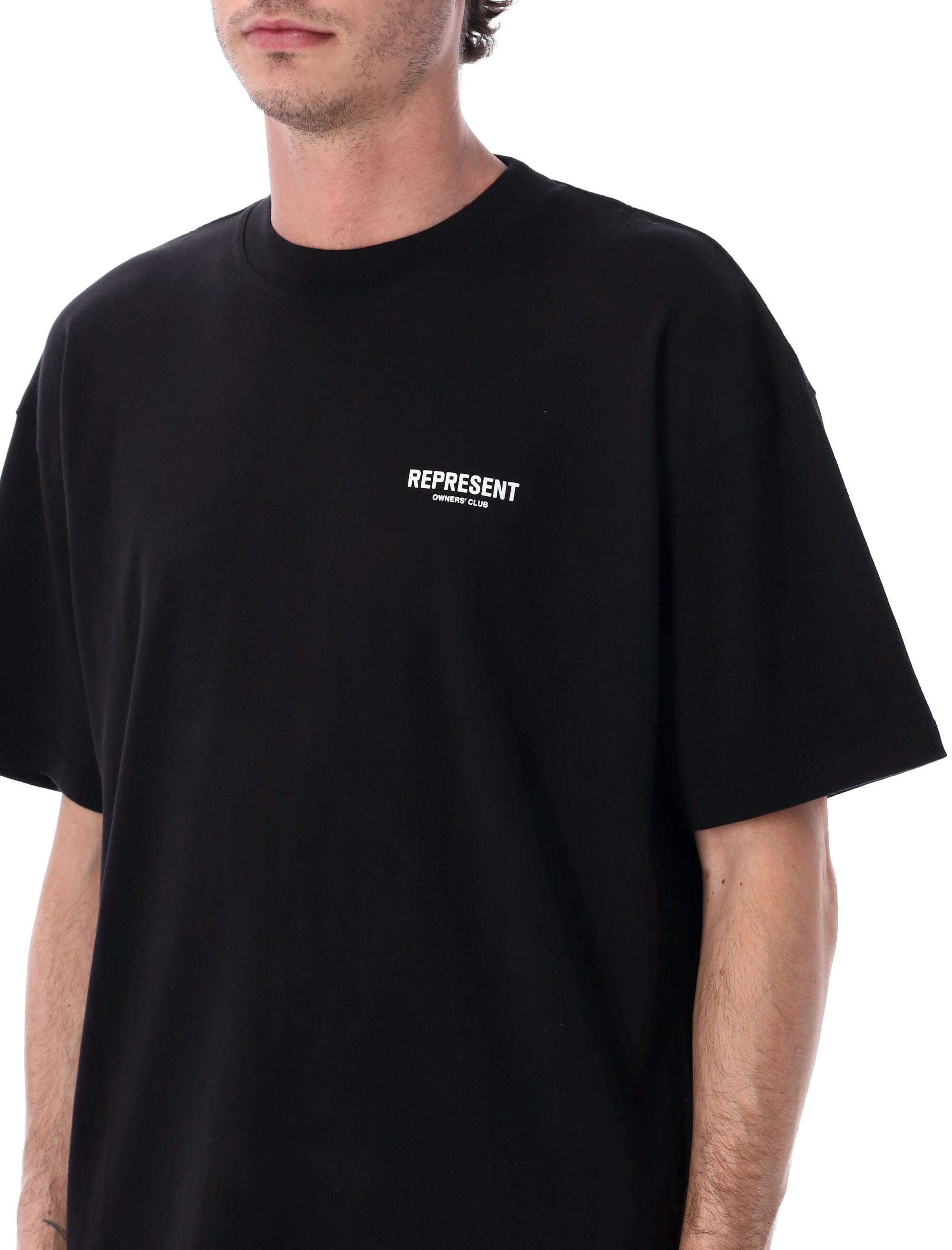 Represent Owners Club T-shirt Black Cotton
