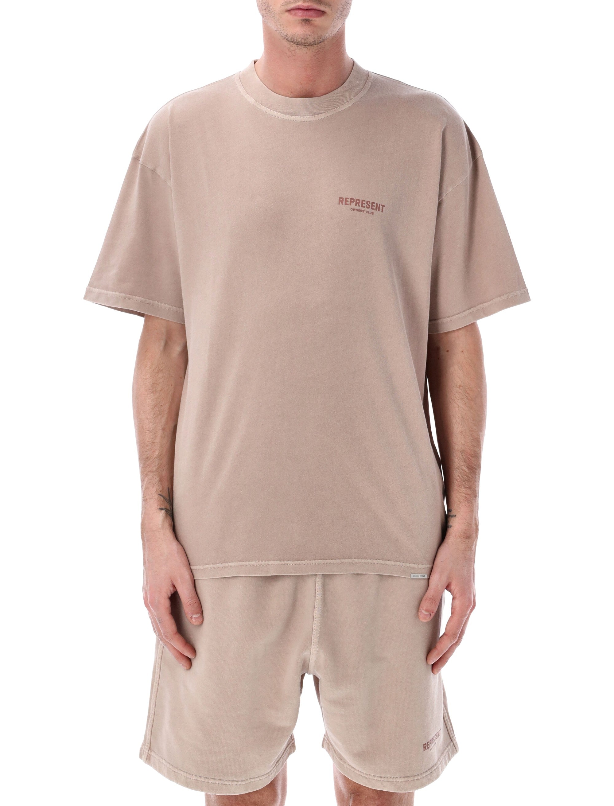 Represent Owners Club T-shirt Dusty Mauve Cotton