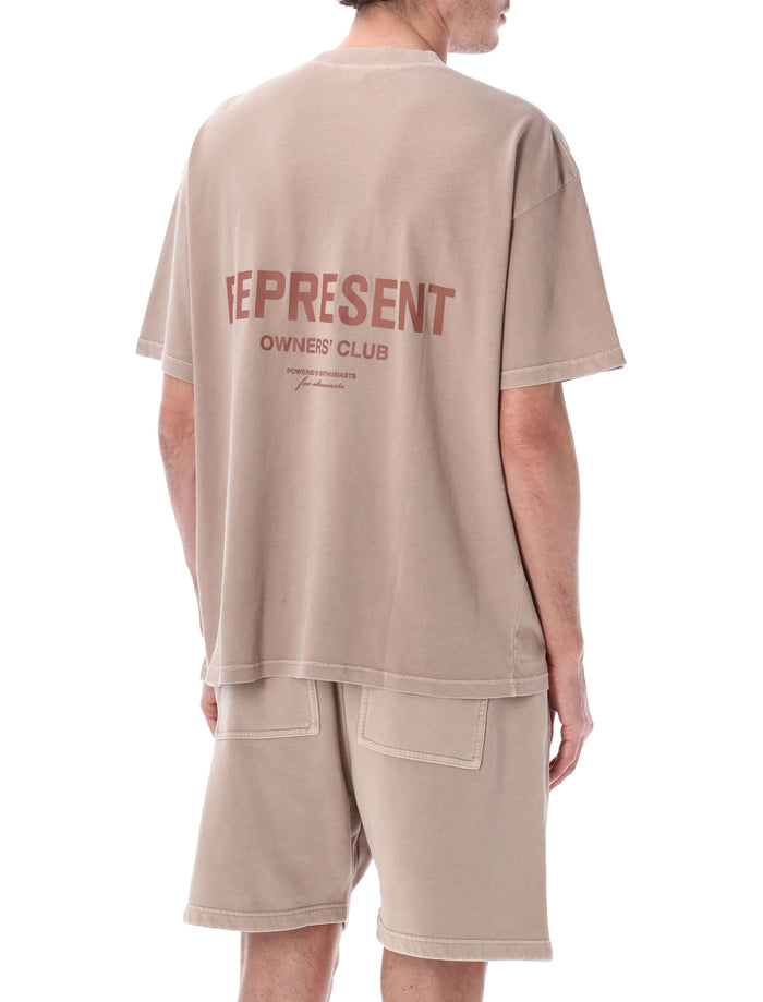 Represent Owners Club T-Shirt Dusty Mauve Cotton