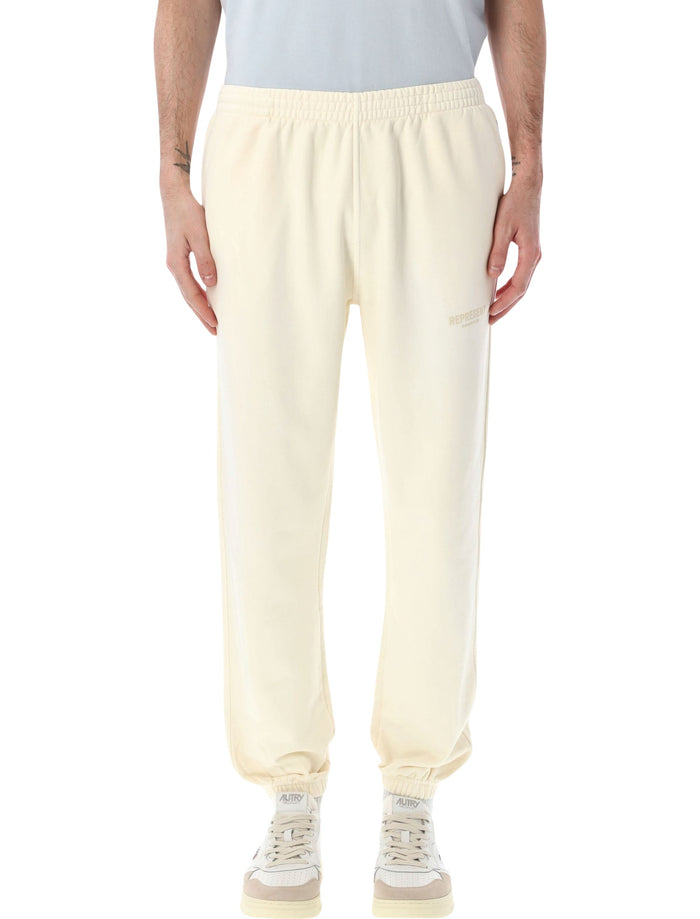 Represent Owners Club cotton jogger sweatpants Buttercream