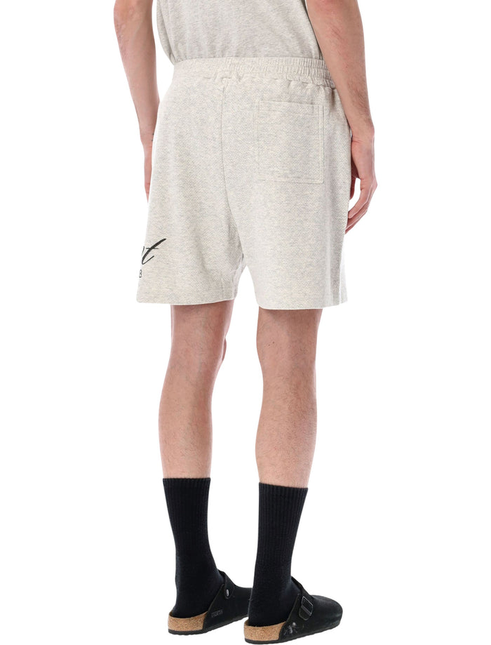 Represent Owners Club mesh shorts Cream Marl Cotton