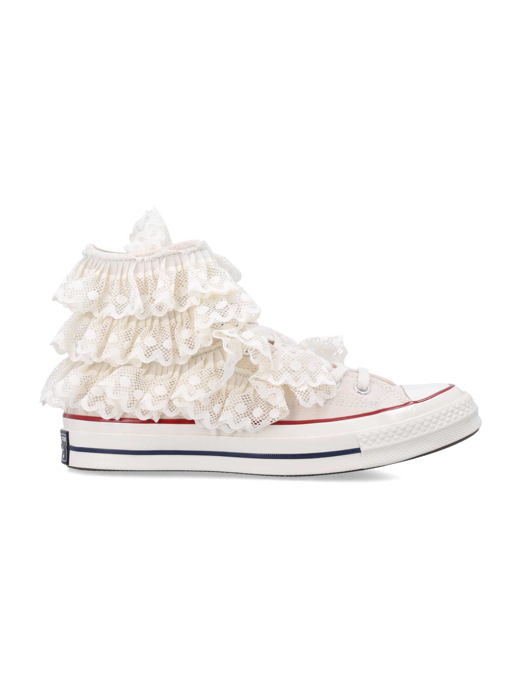 Converse Chuck 70 3-D flourish womans high tops Sand Cotton Sole Sneaker