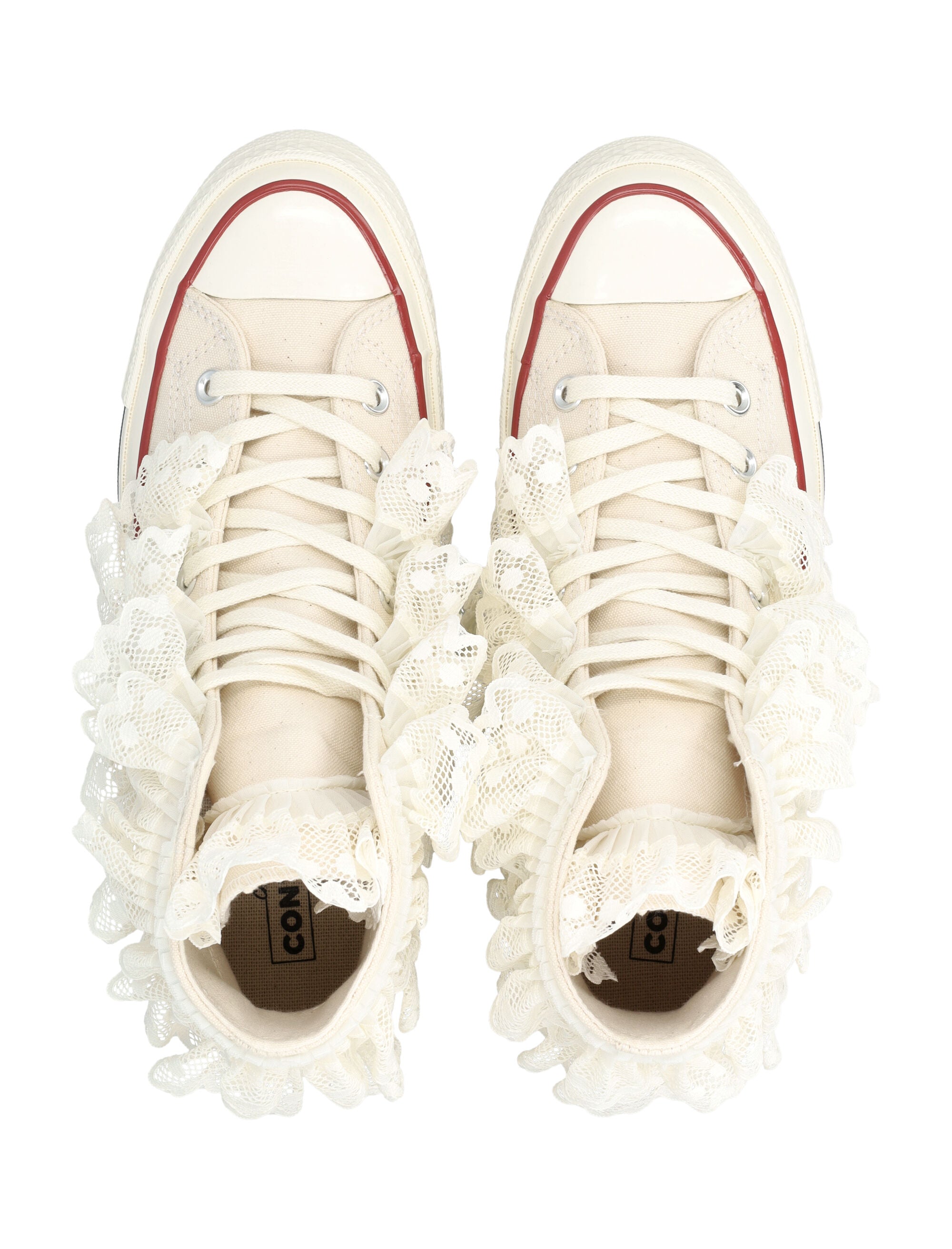 Converse Chuck 70 3-D flourish womans high tops Sand Cotton Sole Sneaker