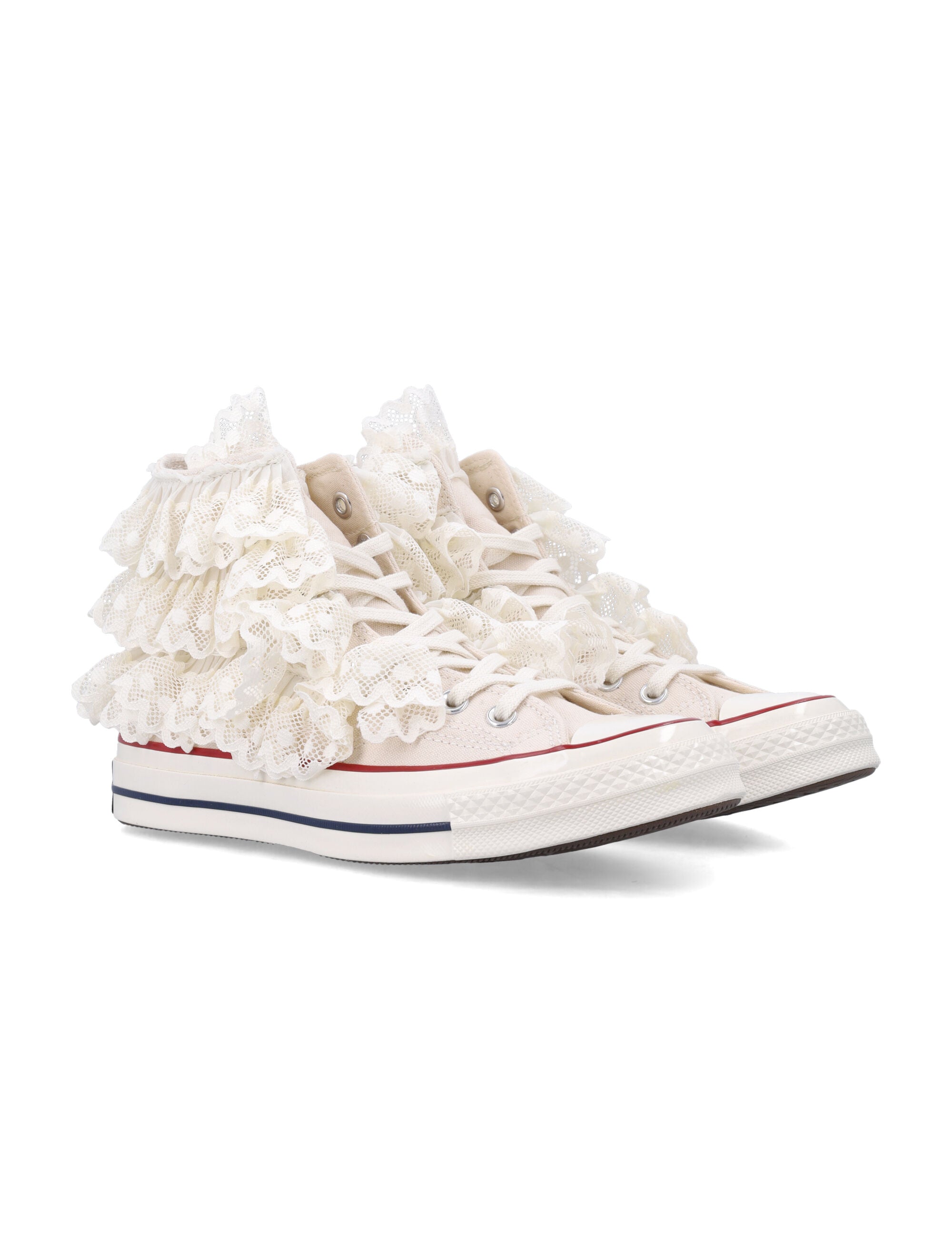 Converse Chuck 70 3-D flourish womans high tops Sand Cotton Sole Sneaker