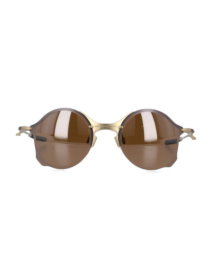 Oakley Tailend Ti Rimless Titanium Sunglasses Matte Gold