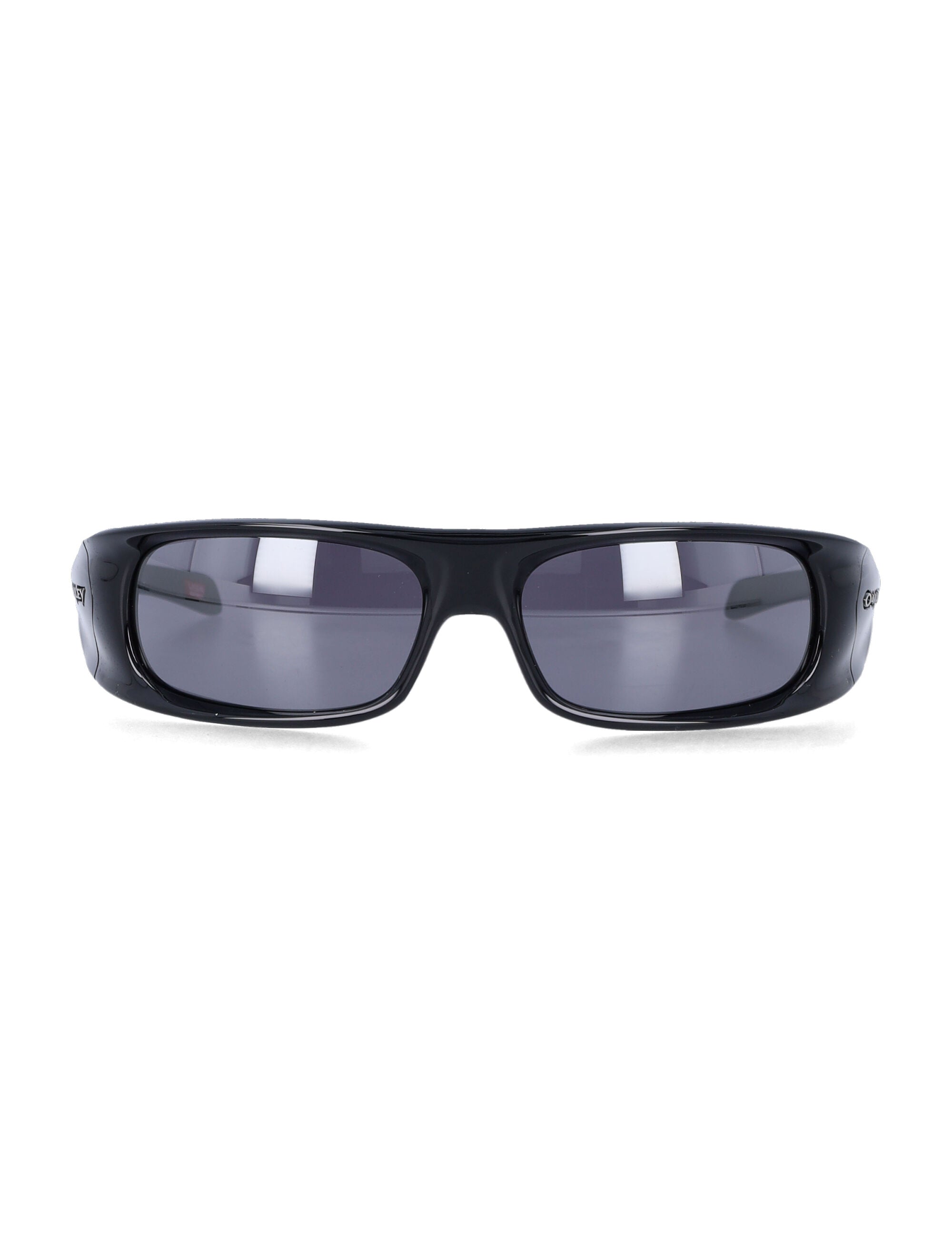 Oakley Highland High-Wrap Sunglasses Black Acetate