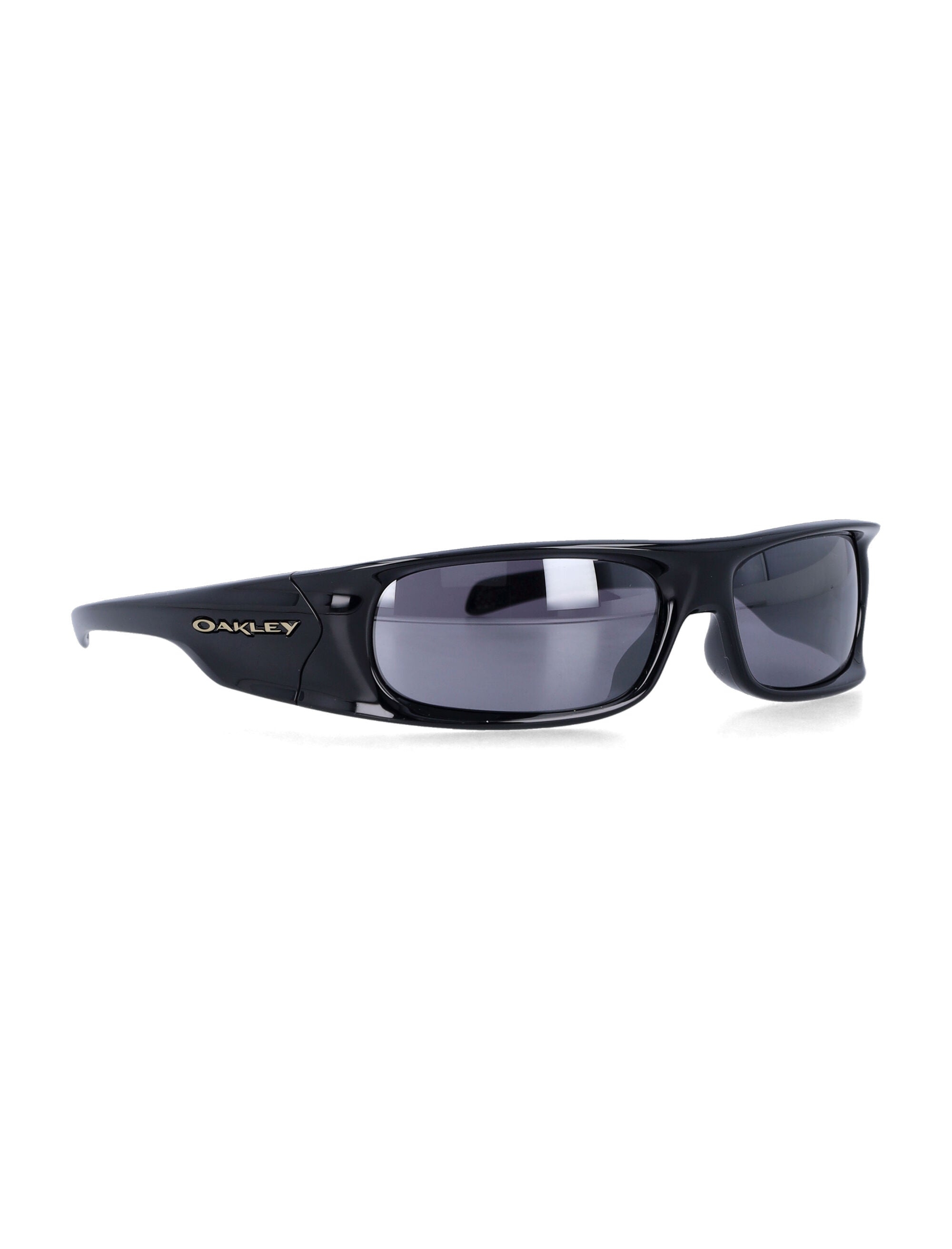 Oakley Highland High-Wrap Sunglasses Black Acetate