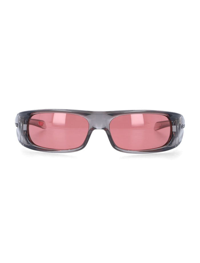Oakley Highland High-Wrap Sunglasses Grey Ink Acetate
