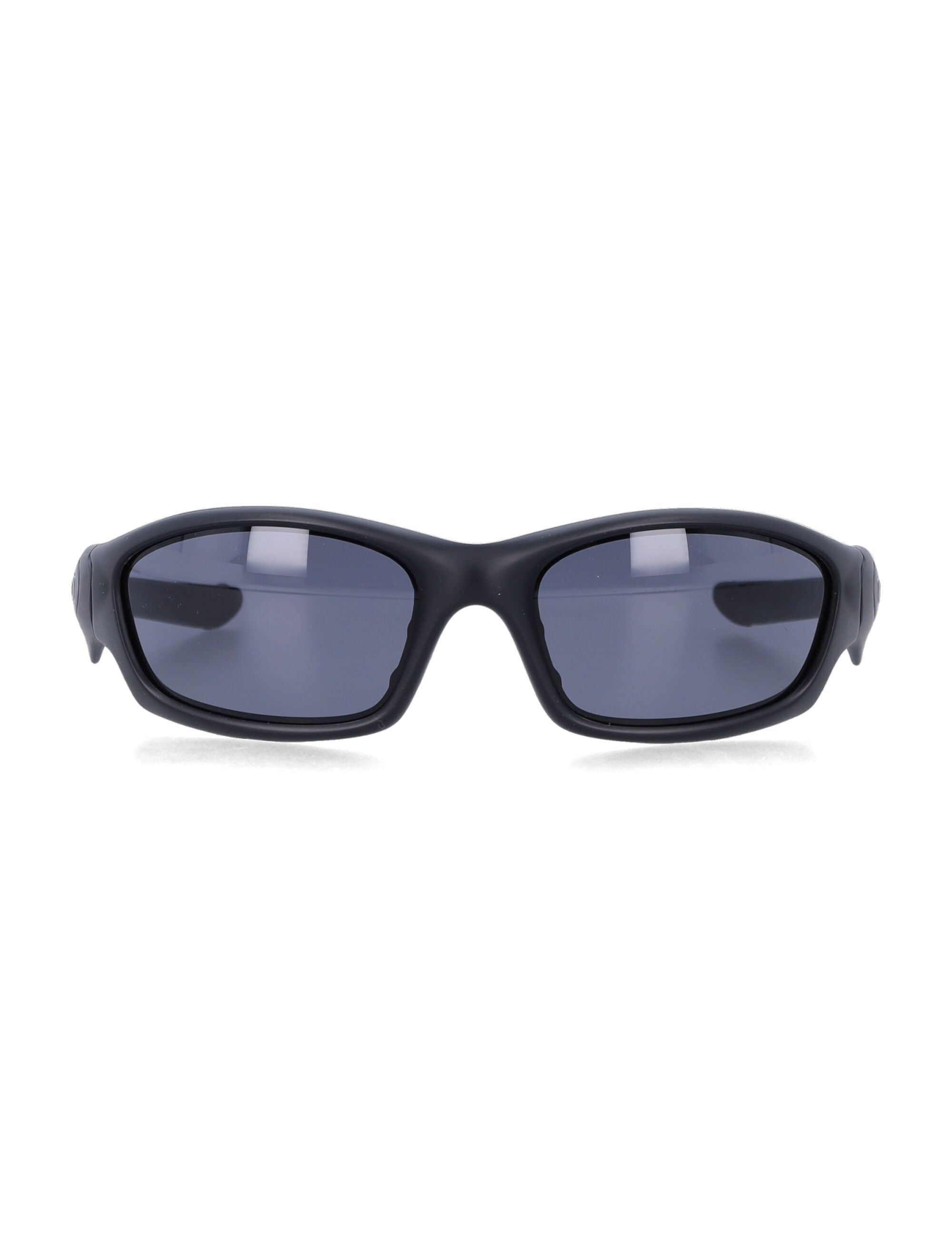 Oakley Straight Jacket Matte Black Sunglasses Injected