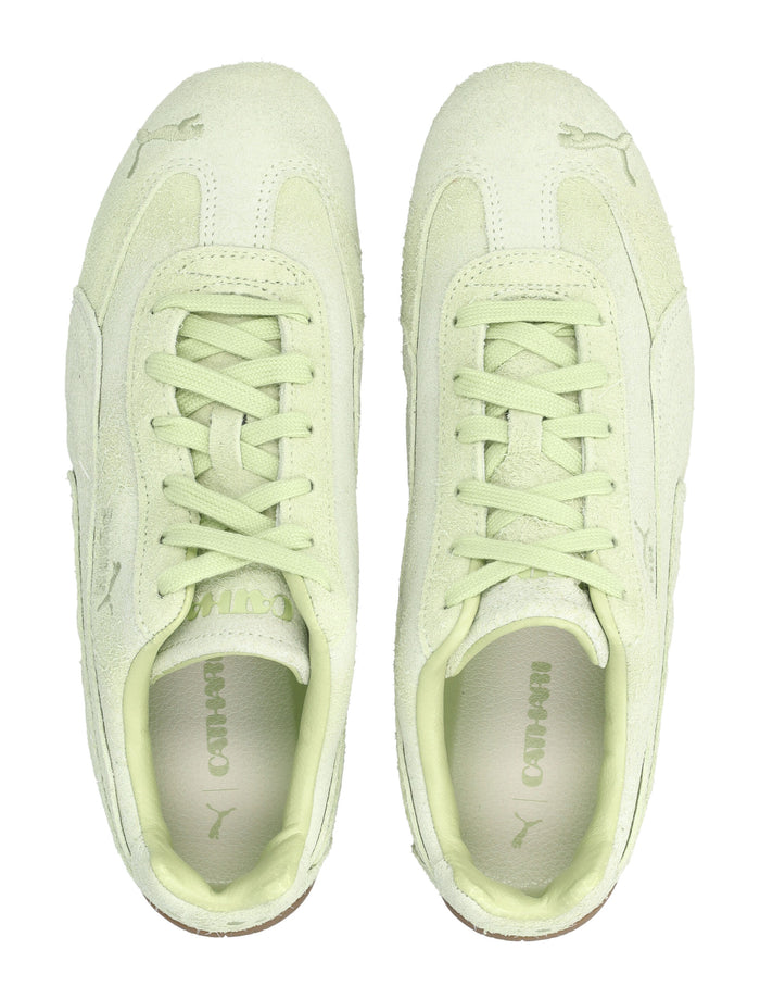PUMA x Daniëlle Cathari Speedcat washed sneakers Pistachio Green Upper