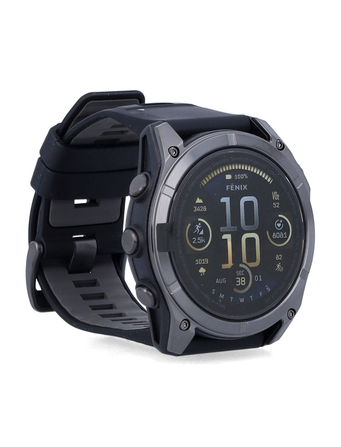 Garmin Fenix® 8 – 51 Mm Amoled Gps Smartwatch Black Pebble Grey Lifestyle