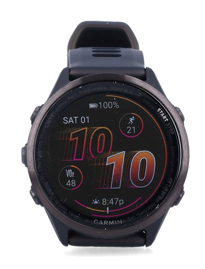 Garmin Forerunner® 570 – 47 Mm Amoled Gps Running & Triathlon Smartwatch Black Lifestyle