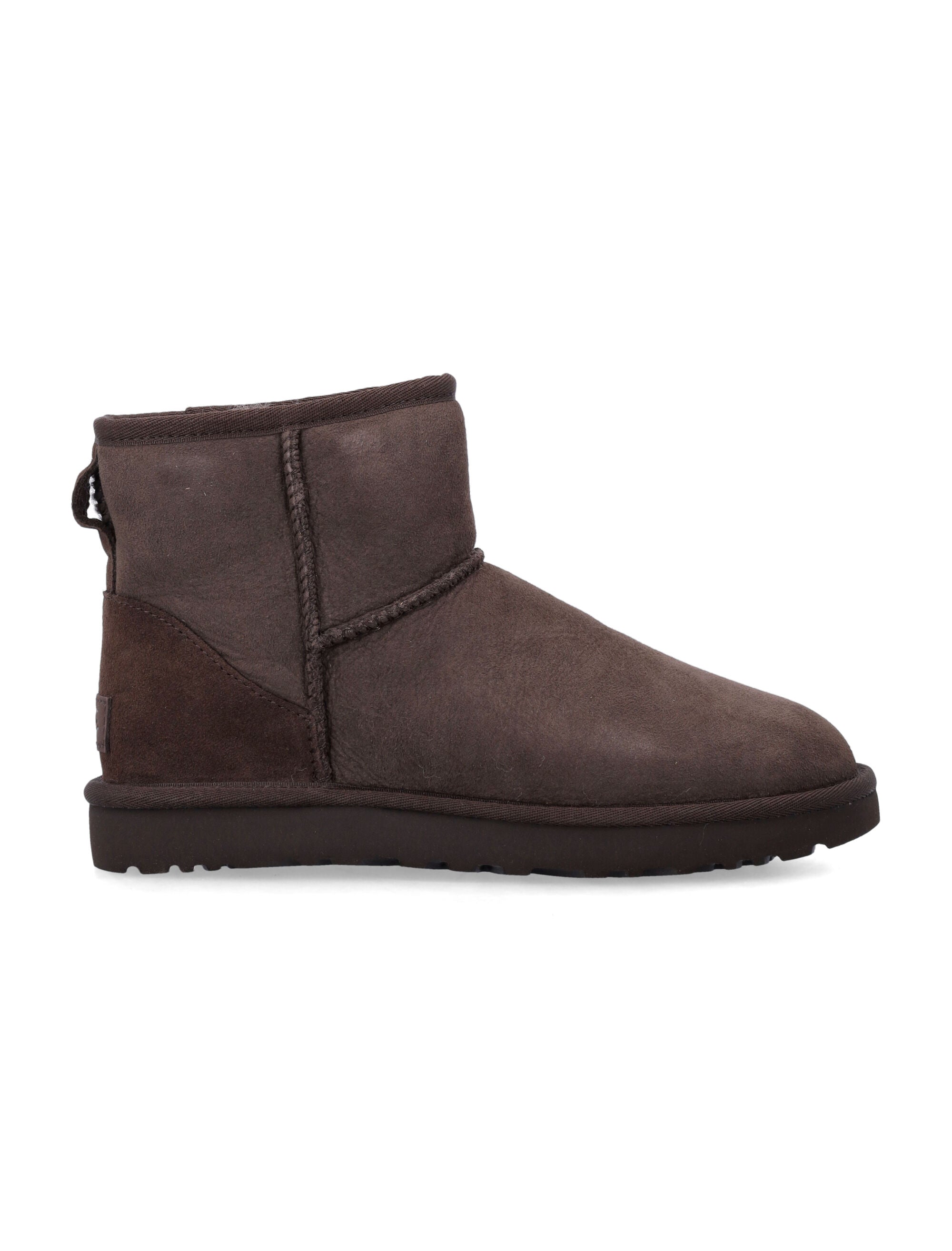 Ugg Classic Mini Ii Suede Boots With Shearling Lining Dusted Cocoa Upper