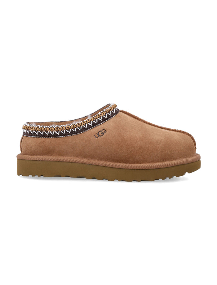 Ugg Tasman Ii Womens Suede Slippers Chestnut Upper Mules