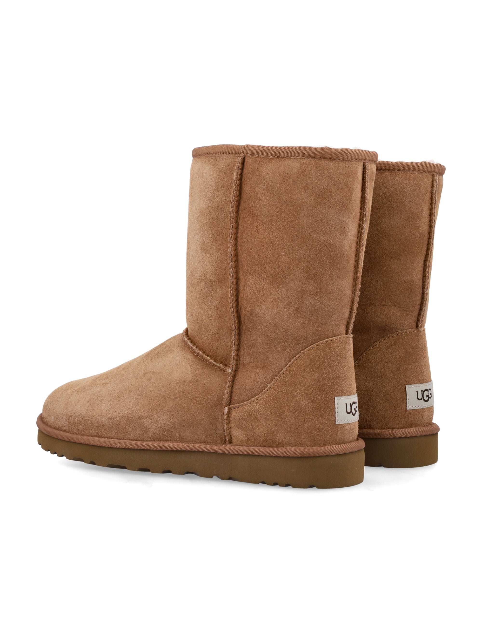 Ugg Mens Classic Short Boots Chestnut Upper