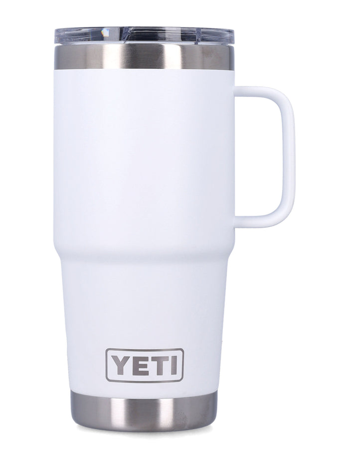 Yeti 20 Oz Rambler Travel Tumbler - White 18 8 Stainless Steel Lifestyle