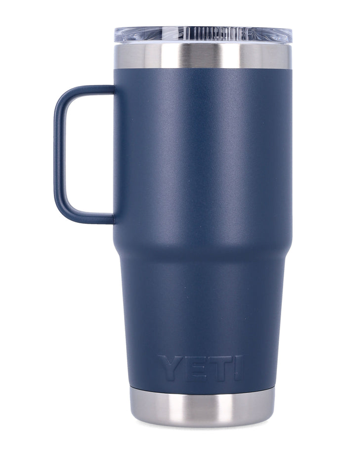 Yeti 20 Oz Rambler Travel Tumbler - Blue Navy 18 8 Stainless Steel Lifestyle