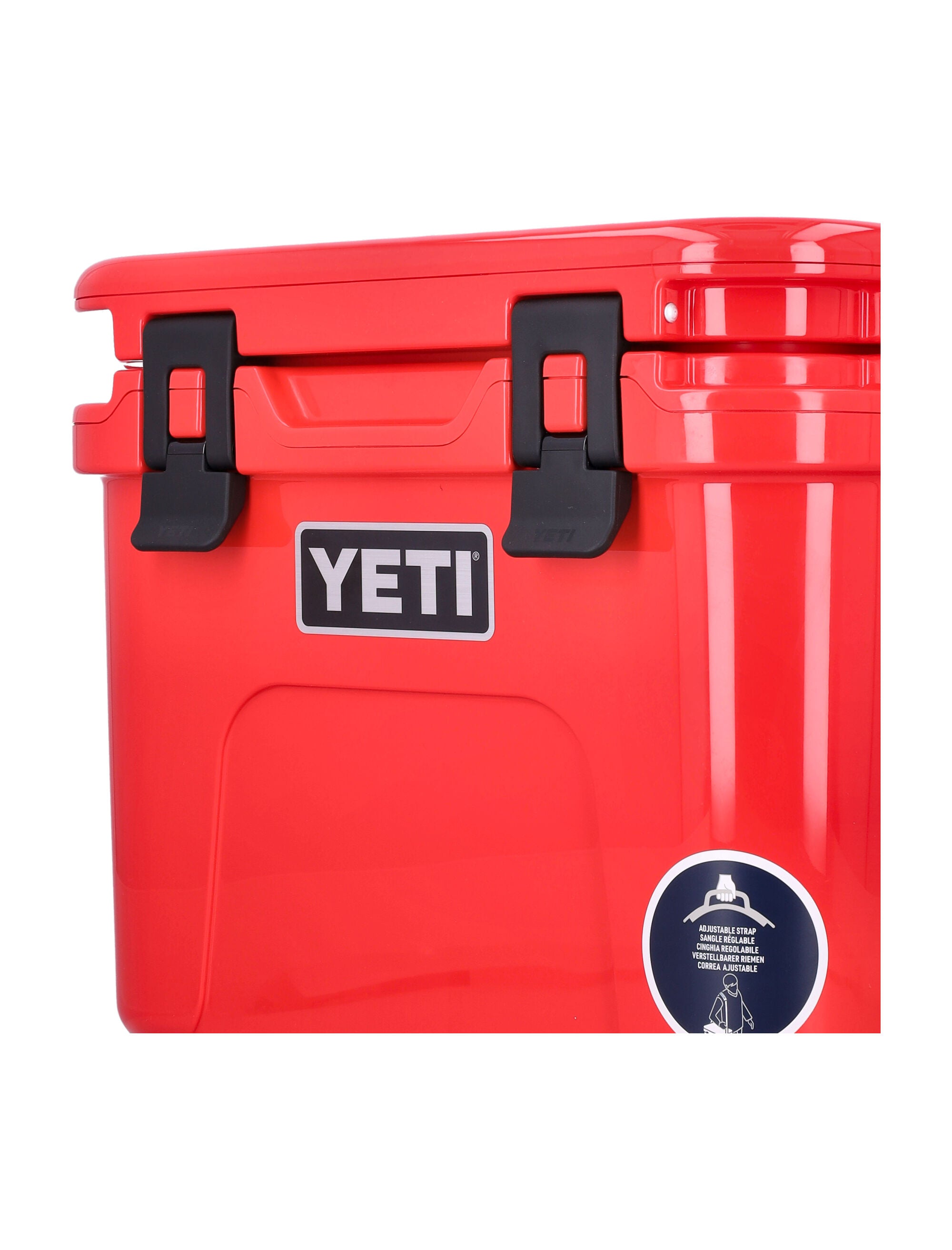Yeti Roadie 15 Portable Cool Box - Red Rescue Compounded Resin Lifestyle