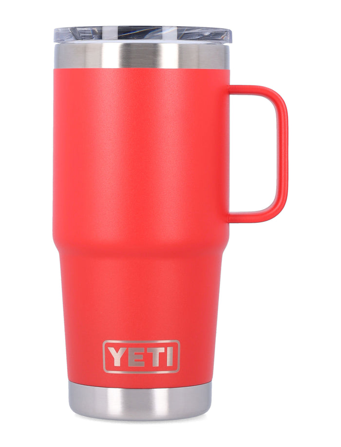 Yeti 20 OZ Rambler travel tumbler - Red Rescue 18 8 Stainless Steel Lifestyle