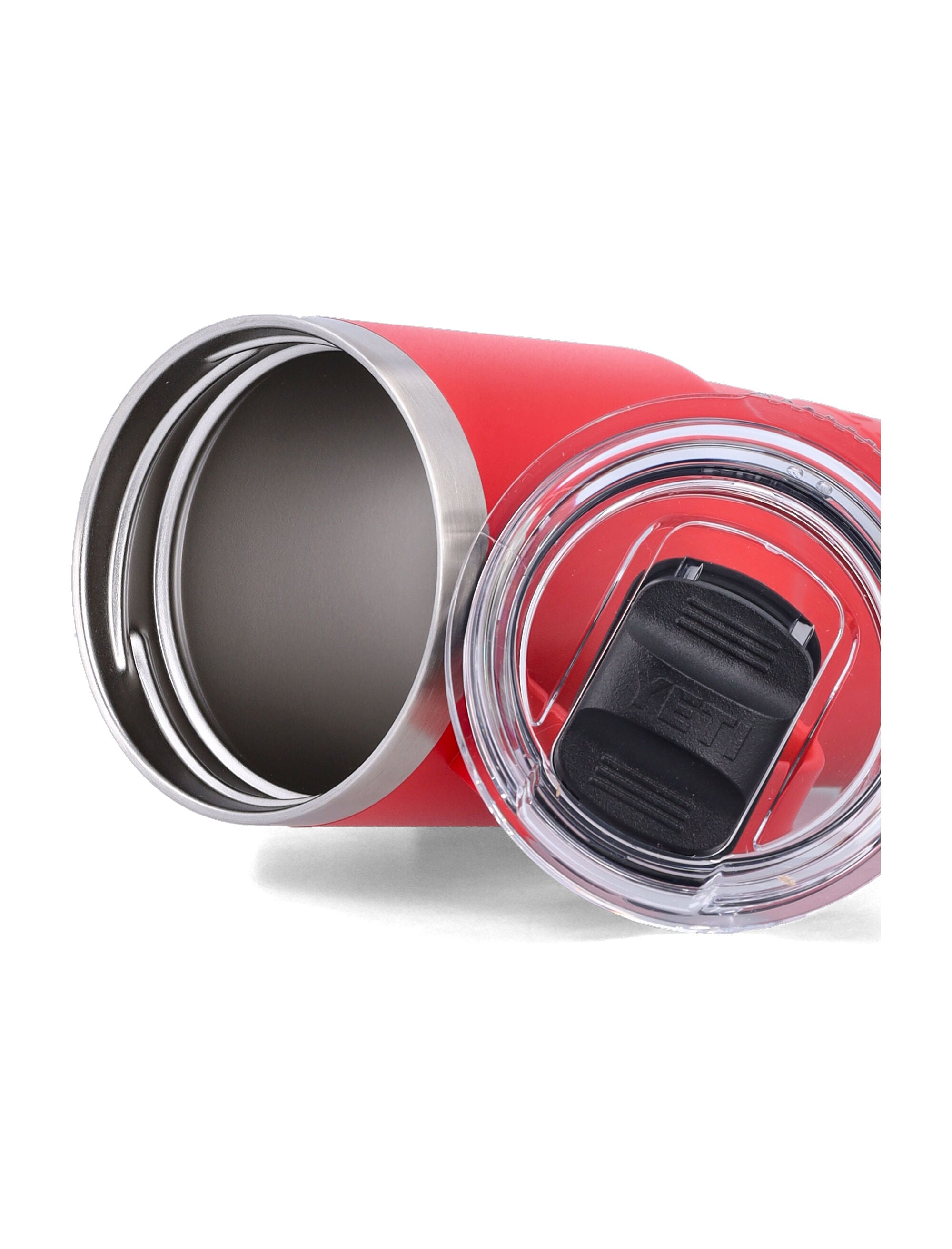 Yeti 20 OZ Rambler travel tumbler - Red Rescue 18 8 Stainless Steel Lifestyle