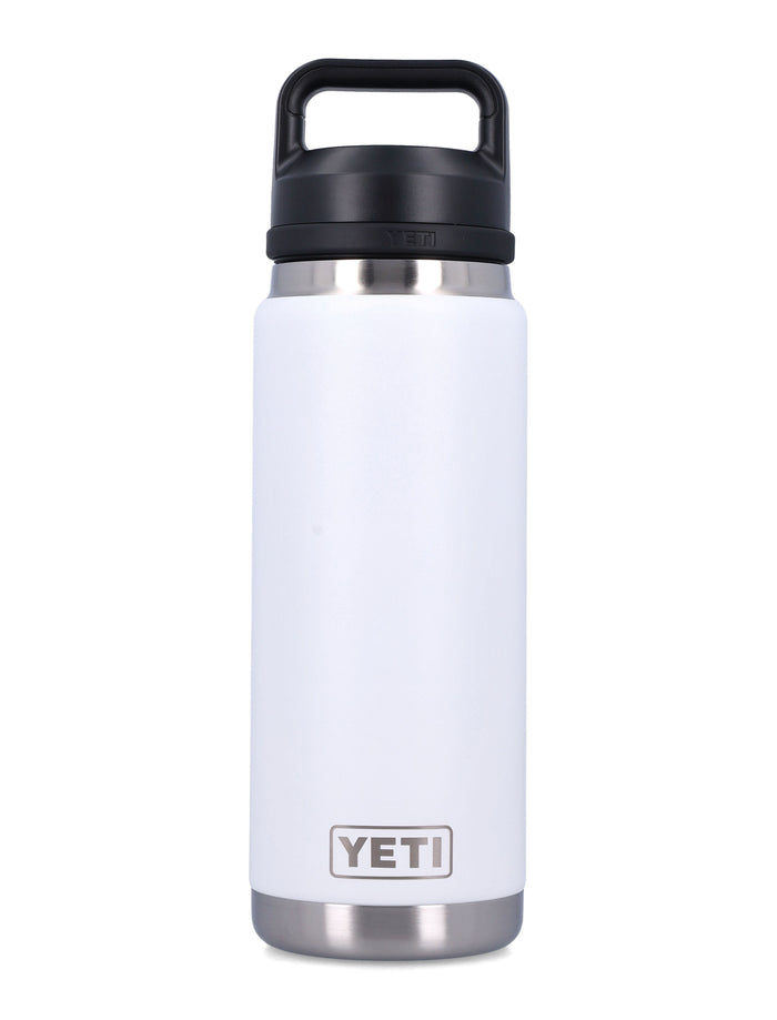YETI 26 OZ Rambler Chug Bottle White Steel