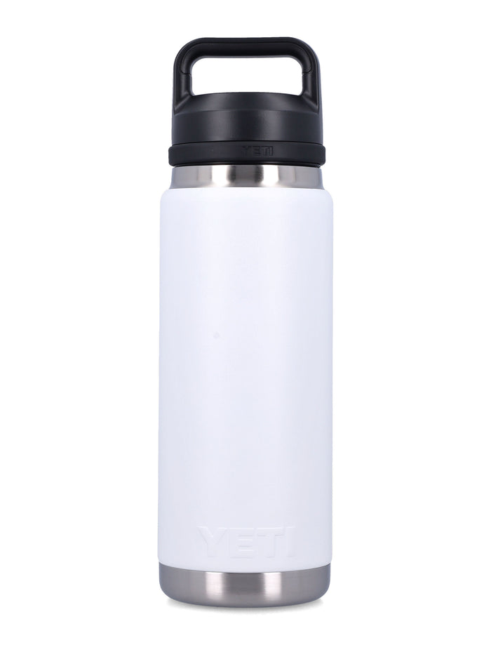 Yeti 26 Oz Rambler Chug Bottle White Steel