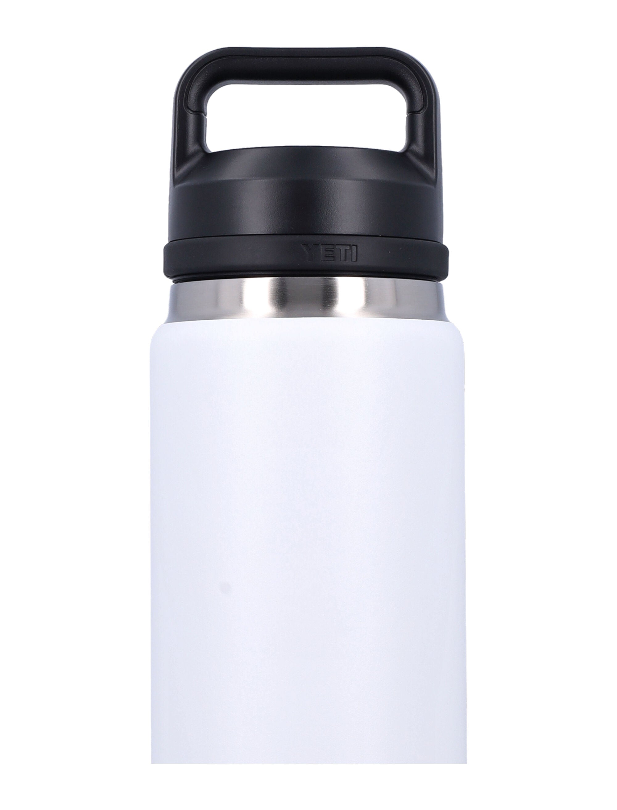 YETI 26 OZ Rambler Chug Bottle White Steel