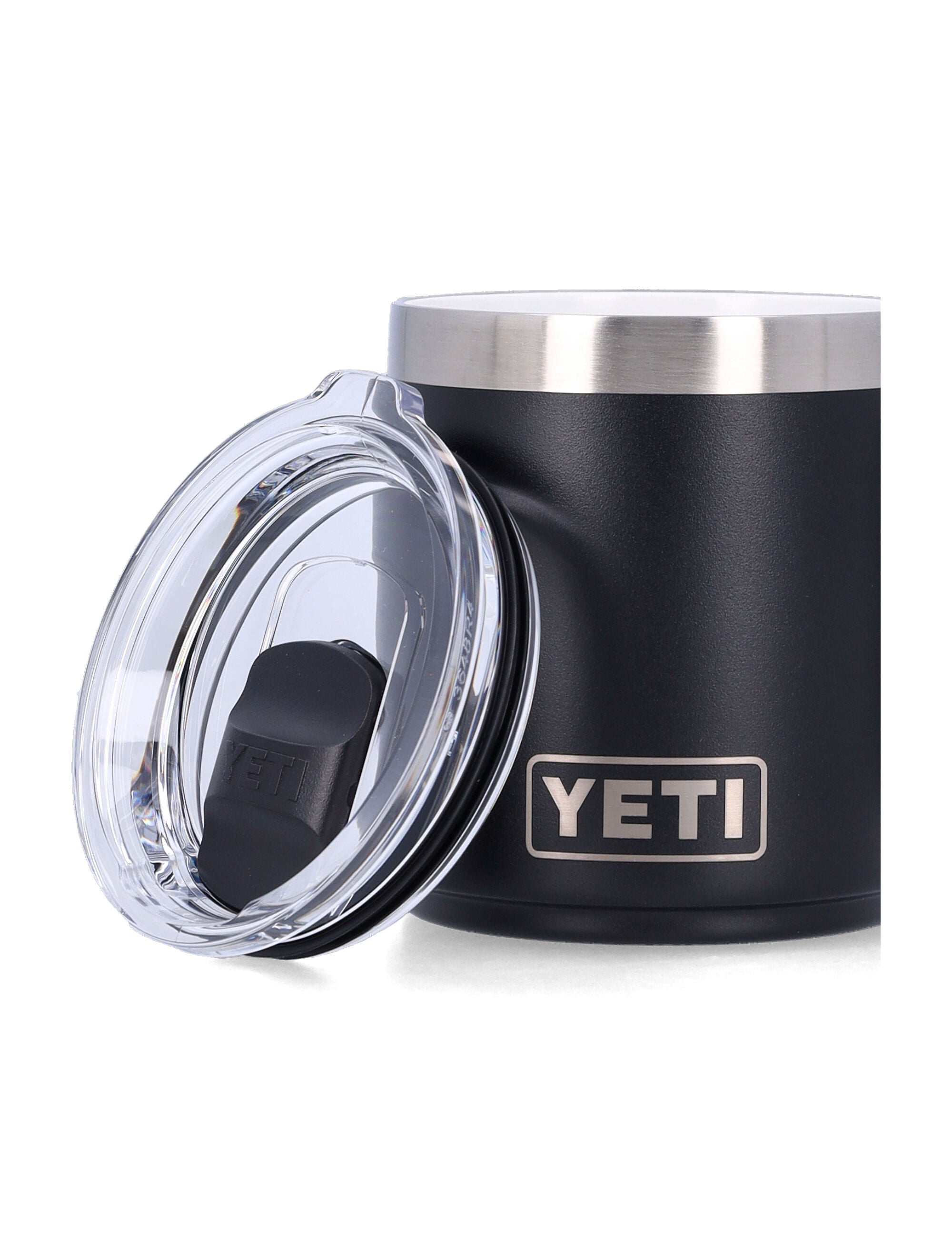 YETI Rambler® 10 oz stackable mug - Black 18 8 Stainless Steel Lifestyle