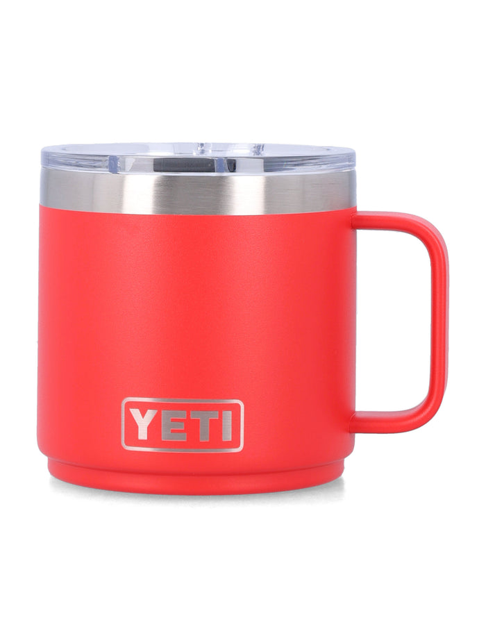 Yety Rambler® 14 Oz Stackable Mug - Red Rescue 18 8 Stainless Steel Lifestyle