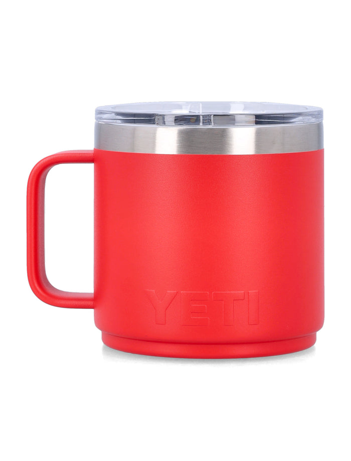 Yety Rambler® 14 Oz Stackable Mug - Red Rescue 18 8 Stainless Steel Lifestyle