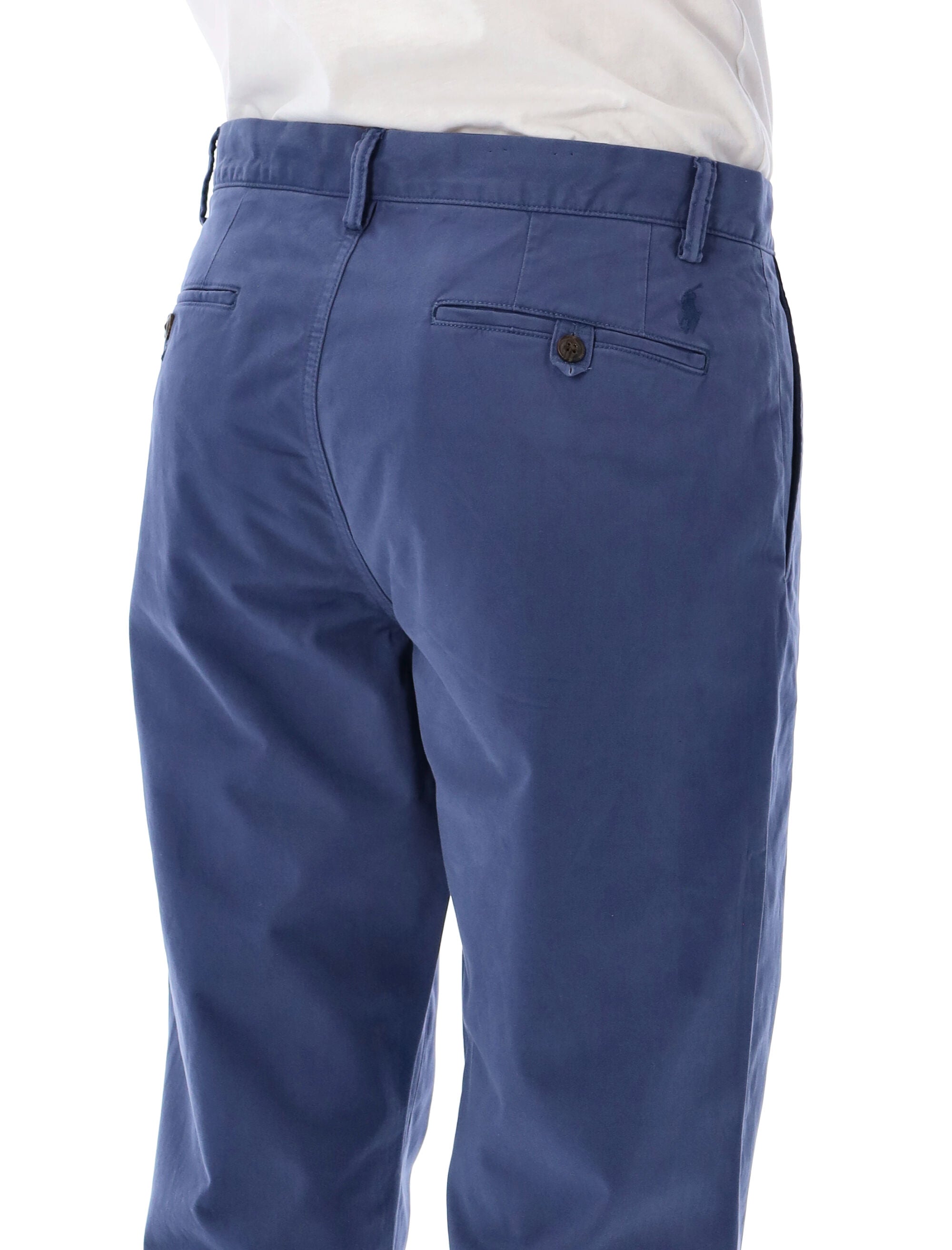 Polo Ralph Lauren Bedford Stretch Cotton Trousers Navy