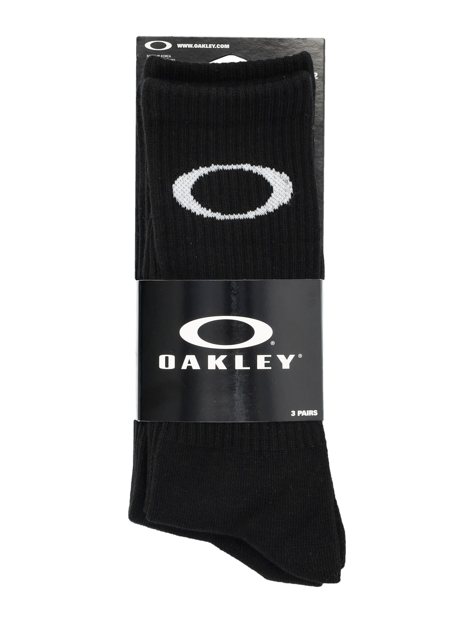 Oakley Ellipse Crew Cotton Socks Blackout