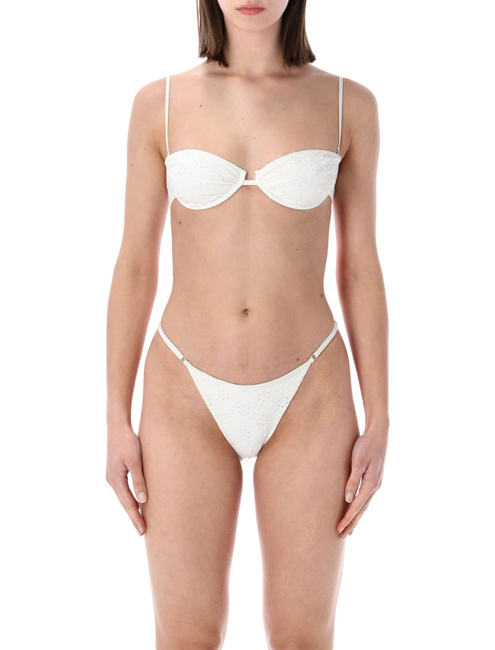 Matinée Marina Sangallo Bikini White Polyamide