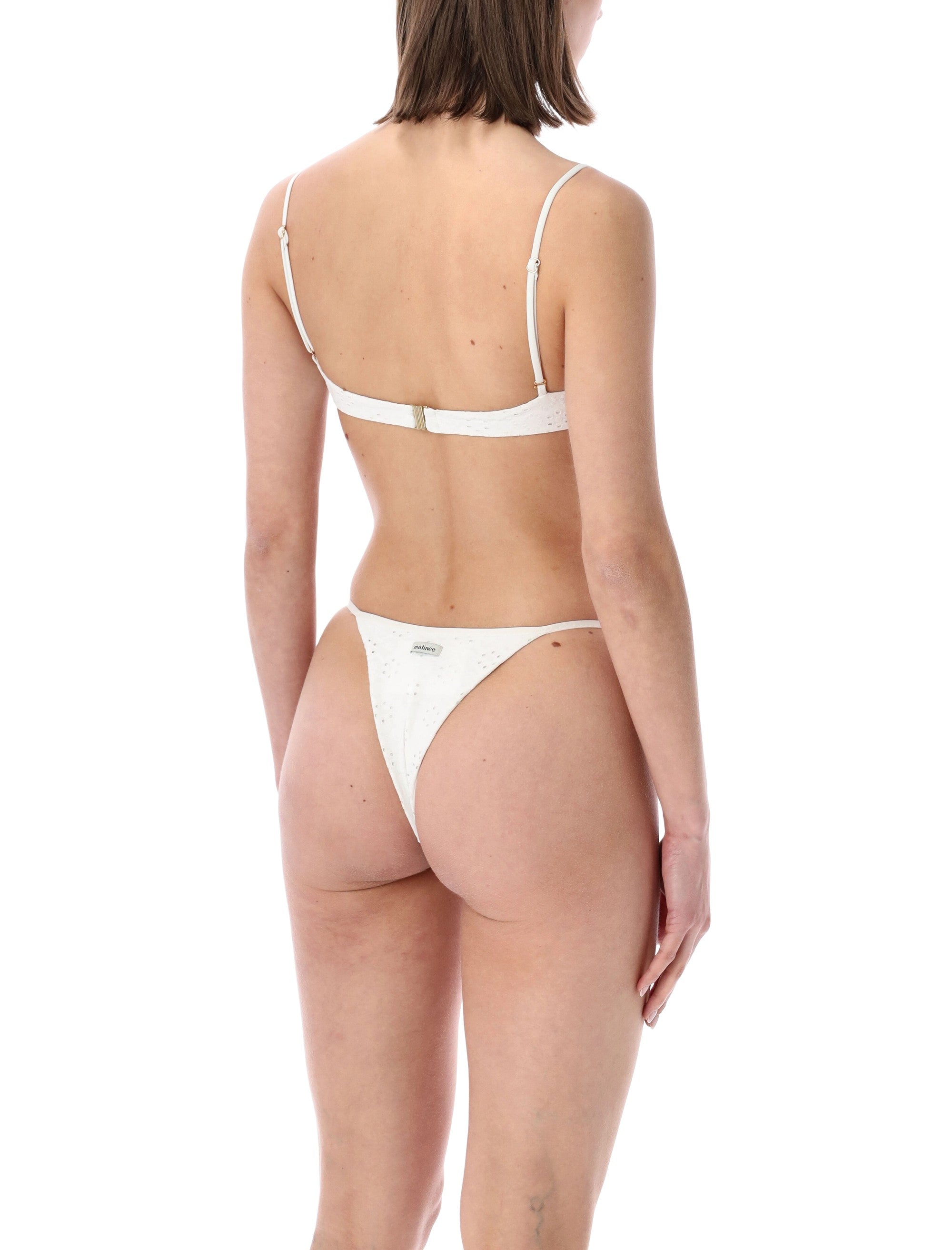 Matinée Marina Sangallo Bikini White Polyamide